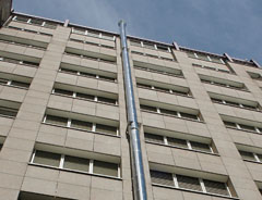 Schornsteinanlage Uniklinikum Mainz - Referenz Klees Schornsteintechnik
